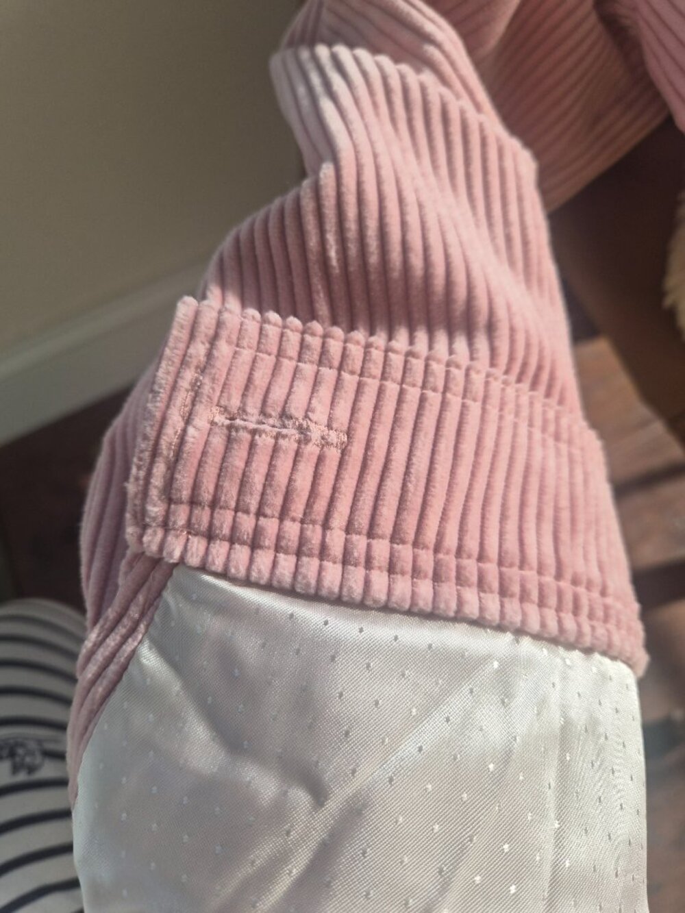 [Sezane] Will Jacket - Pink Creation, Corduroy, Size L - Picture 11 of 14